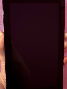 Black Tablet with Touchscreen Display - Onn brand 4 1/2 in x 7 in